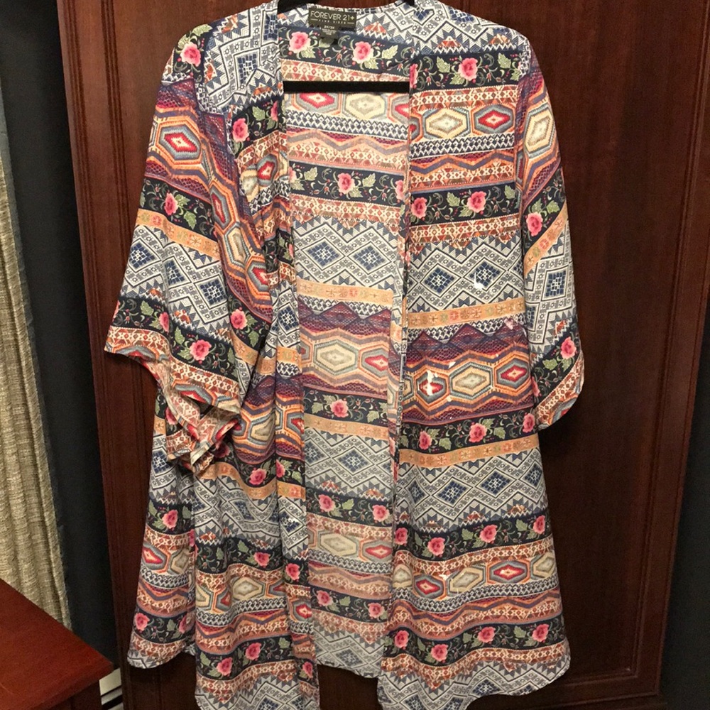 Floral kimono